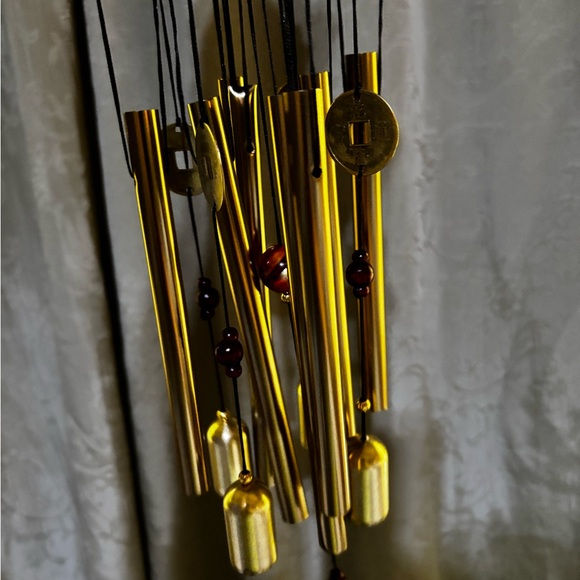 Other - Gold Wind Chimes with‎ Beads